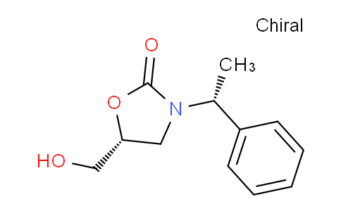 CAS No. 480424-73-5, (5R)-5-(hydroxymethyl)-3-[(1R)-1-phenylethyl]-1,3-oxazolidin-2-one