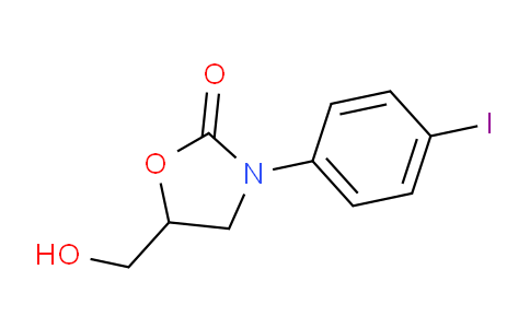 CAS No. 84460-41-3, 5-(hydroxymethyl)-3-(4-iodophenyl)oxazolidin-2-one
