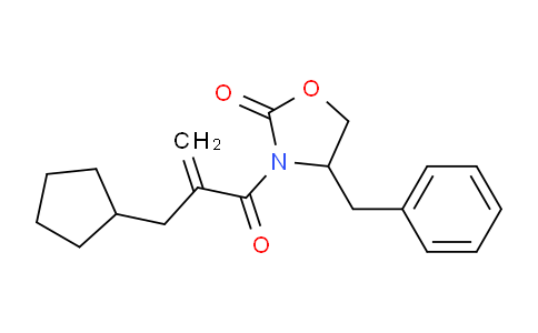 CAS No. 915280-62-5, 4-benzyl-3-(2-(cyclopentylmethyl)acryloyl)oxazolidin-2-one