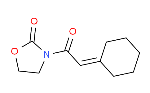 CAS No. 1262670-06-3, 3-(2-cyclohexylideneacetyl)oxazolidin-2-one