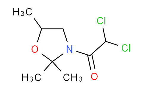 CAS No. 52836-31-4, 2,2-dichloro-1-(2,2,5-trimethyloxazolidin-3-yl)ethan-1-one