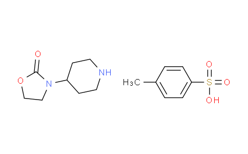 CAS No. 1956341-66-4, 3-(Piperidin-4-yl)oxazolidin-2-one 4-methylbenzenesulfonate