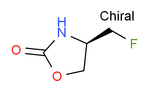 CAS No. 2227197-78-4, (4R)-4-(fluoromethyl)-1,3-oxazolidin-2-one