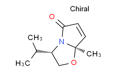 CAS No. 116910-11-3, (3S,7aR)-3-Isopropyl-7a-methyl-2,3-dihydropyrrolo[2,1-b]oxazol-5(7aH)-one