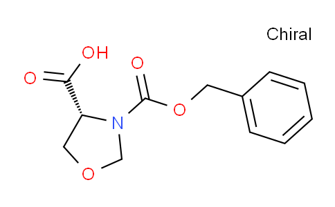 CAS No. 97534-84-4, (R)-3-((Benzyloxy)carbonyl)oxazolidine-4-carboxylic acid