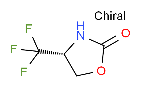 CAS No. 1932146-05-8, (4R)-4-(trifluoromethyl)-1,3-oxazolidin-2-one