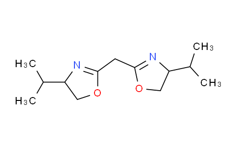 CAS No. 152754-11-5, Bis(4-isopropyl-4,5-dihydrooxazol-2-yl)methane