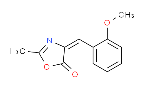 CAS No. 782503-73-5, (E)-4-(2-methoxybenzylidene)-2-methyloxazol-5(4H)-one