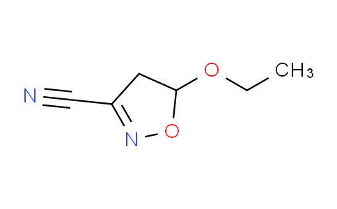 CAS No. 1201794-84-4, 5-ethoxy-4,5-dihydroisoxazole-3-carbonitrile