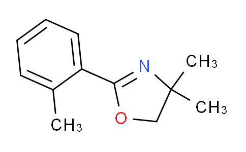 CAS No. 71885-44-4, 4,4-Dimethyl-2-(o-tolyl)-4,5-dihydrooxazole