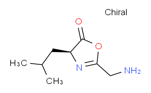 CAS No. 738570-00-8, (S)-2-(Aminomethyl)-4-isobutyloxazol-5(4H)-one