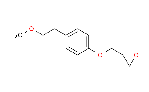 CAS No. 56718-70-8, 2-((4-(2-methoxyethyl)phenoxy)methyl)oxirane
