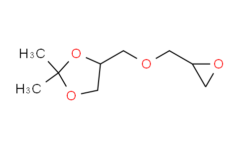 CAS No. 1607-37-0, 2,2-dimethyl-4-((oxiran-2-ylmethoxy)methyl)-1,3-dioxolane
