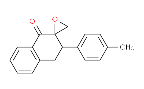 CAS No. 54714-92-0, 3-(p-Tolyl)-3,4-dihydro-1H-spiro[naphthalene-2,2'-oxiran]-1-one