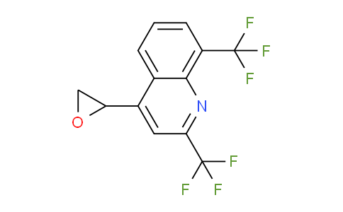 CAS No. 57120-54-4, 4-(Oxiran-2-yl)-2,8-bis(trifluoromethyl)quinoline