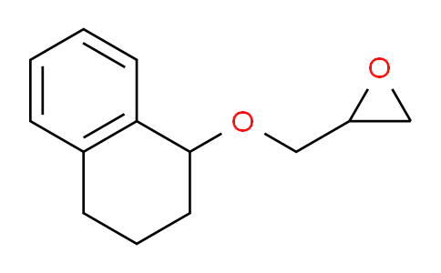 CAS No. 80910-10-7, 2-(((1,2,3,4-Tetrahydronaphthalen-1-yl)oxy)methyl)oxirane