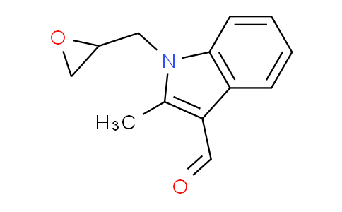 CAS No. 1142202-07-0, 2-Methyl-1-(oxiran-2-ylmethyl)-1H-indole-3-carbaldehyde