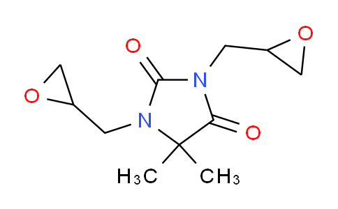 CAS No. 15336-81-9, 5,5-Dimethyl-1,3-bis(oxiran-2-ylmethyl)imidazolidine-2,4-dione