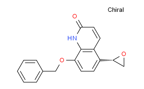 CAS No. 312753-76-7, (S)-8-benzyloxy-5-oxiranyl-1H-quinolin-2-one