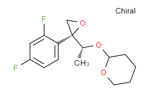 CAS No. 135267-12-8, 2-[(1R)-1-[(2R)-2-(2,4-difluorophenyl)oxiran-2-yl]ethoxy]oxane
