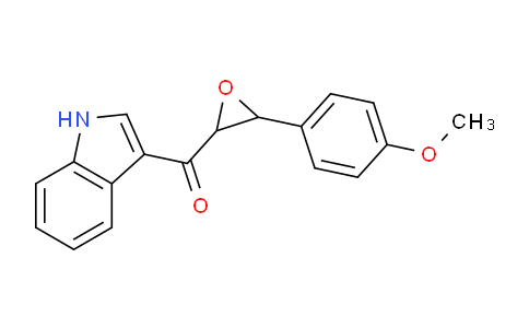 CAS No. 15849-58-8, (1H-Indol-3-yl)(3-(4-methoxyphenyl)oxiran-2-yl)methanone