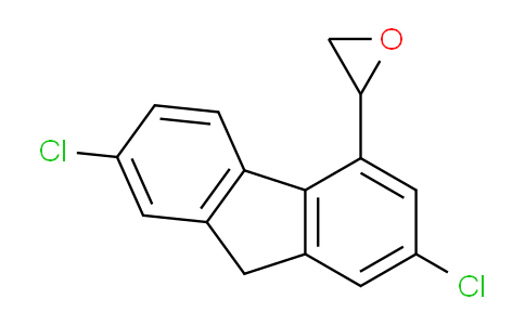 CAS No. 53221-14-0, 2-(2,7-dichloro-9H-fluoren-4-yl)oxirane