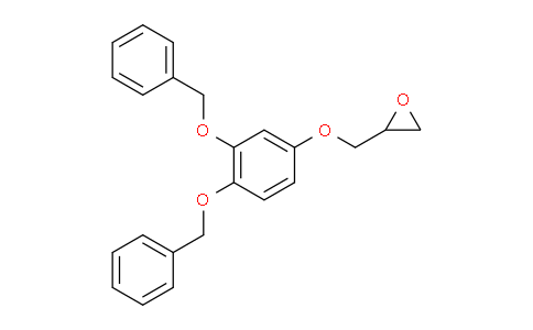 CAS No. 27688-87-5, 2-((3,4-Bis(benzyloxy)phenoxy)methyl)oxirane
