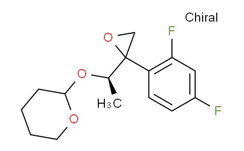 CAS No. 212890-35-2, 2-[(1R)-1-[2-(2,4-difluorophenyl)oxiran-2-yl]ethoxy]oxane