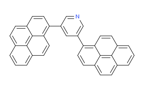 CAS No. 1246467-58-2, 3,5-di(pyren-1-yl)pyridine