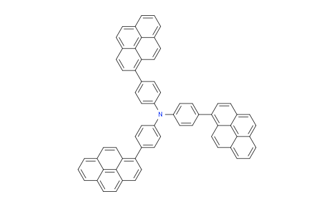 CAS No. 349669-77-8, tris(4-(pyren-1-yl)phenyl)amine