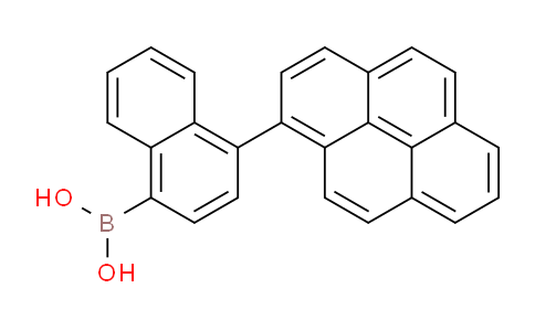 CAS No. 1609386-64-2, (4-(Pyren-1-yl)naphthalen-1-yl)boronic acid
