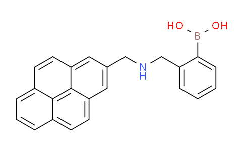 CAS No. 921198-25-6, (2-(((Pyren-2-ylmethyl)amino)methyl)phenyl)boronic acid