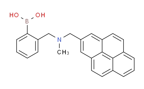 CAS No. 921198-26-7, (2-((Methyl(pyren-2-ylmethyl)amino)methyl)phenyl)boronic acid
