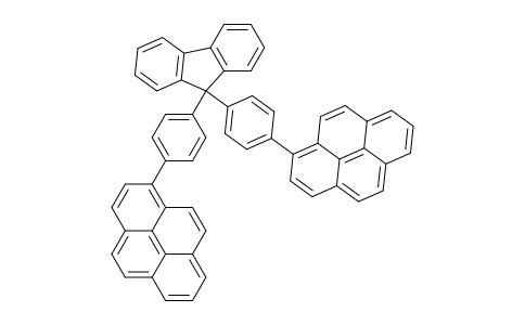 CAS No. 1174006-47-3, 1,1'-((9H-Fluorene-9,9-diyl)bis(4,1-phenylene))dipyrene