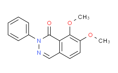 DY774332 | 98670-36-1 | 7,8-dimethoxy-2-phenylphthalazin-1(2H)-one