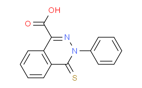 CAS No. 20988-85-6, 3-Phenyl-4-thioxo-3,4-dihydrophthalazine-1-carboxylic acid