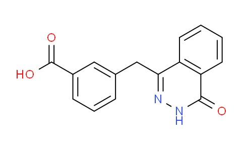 CAS No. 420846-72-6, 3-((4-Oxo-3,4-dihydrophthalazin-1-yl)methyl)benzoic acid