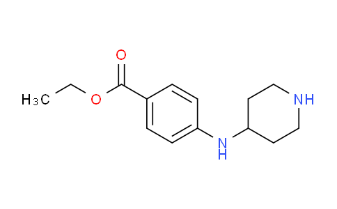 CAS No. 886362-80-7, 4-(Piperidin-4-ylamino)-benzoic acid ethyl ester