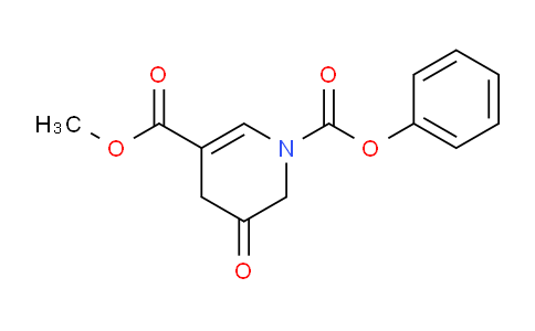 CAS No. 323201-20-3, 5,6-Dihydro-5-oxo-1,3(4H)-pyridinedicarboxylic acid,3-methyl 1-phenyl ester