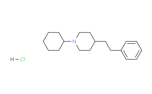 CAS No. 1224097-14-6, 1-cyclohexyl-4-phenethylpiperidine hydrochloride