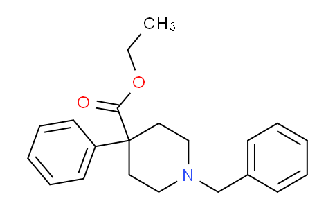 CAS No. 59084-08-1, Ethyl 1-benzyl-4-phenylpiperidine-4-carboxylate