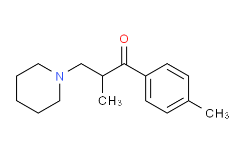 CAS No. 728-88-1, 2-methyl-3-(piperidin-1-yl)-1-(p-tolyl)propan-1-one