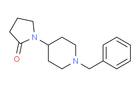 CAS No. 340962-88-1, 1-(1-benzylpiperidin-4-yl)pyrrolidin-2-one
