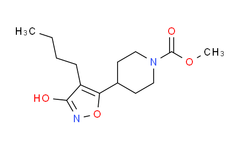 CAS No. 439944-61-3, methyl 4-(4-butyl-3-hydroxyisoxazol-5-yl)piperidine-1-carboxylate