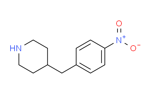 CAS No. 77093-81-3, 4-(4-nitrobenzyl)piperidine