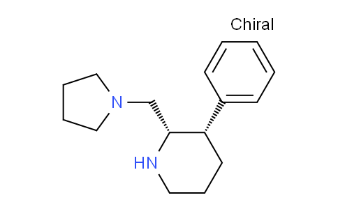 CAS No. 1034708-27-4, (2S,3S)-3-phenyl-2-(pyrrolidin-1-ylmethyl)piperidine