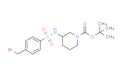 MC774469 | 1417793-79-3 | tert-Butyl 3-(4-(bromomethyl)phenylsulfonamido)piperidine-1-carboxylate