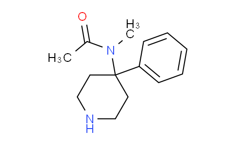 172733-87-8 | N-methyl-N-(4-phenylpiperidin-4-yl)acetamide
