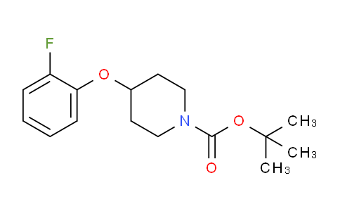 CAS No. 944808-08-6, tert-butyl 4-(2-fluorophenoxy)piperidine-1-carboxylate