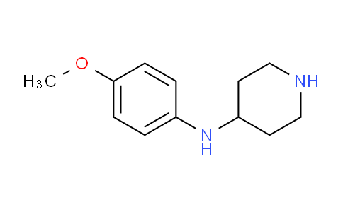 CAS No. 37656-54-5, N-(4-Methoxyphenyl)piperidin-4-amine